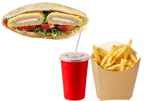 Sandwich Cordon Bleu Menu